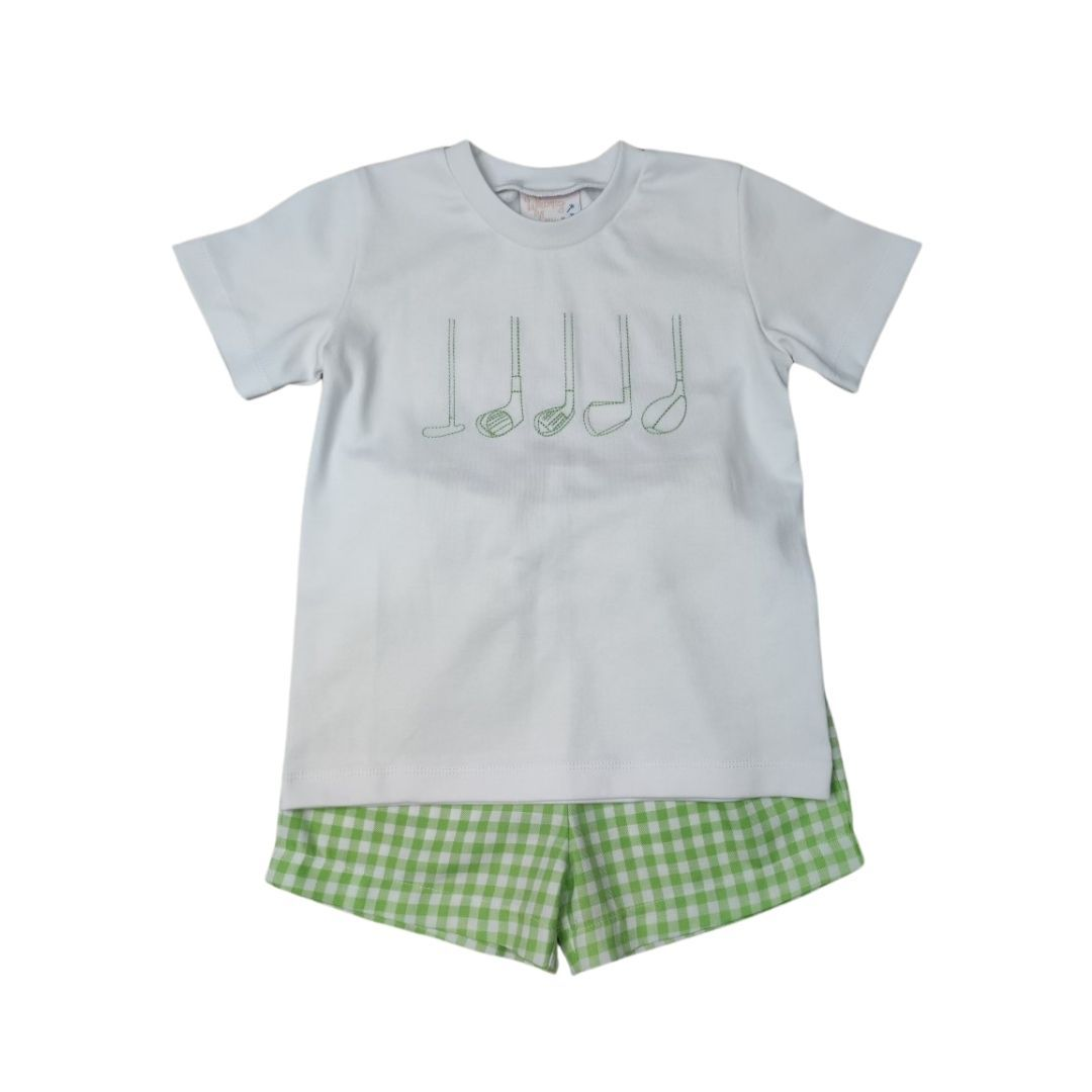 Clubs Boy Short Set