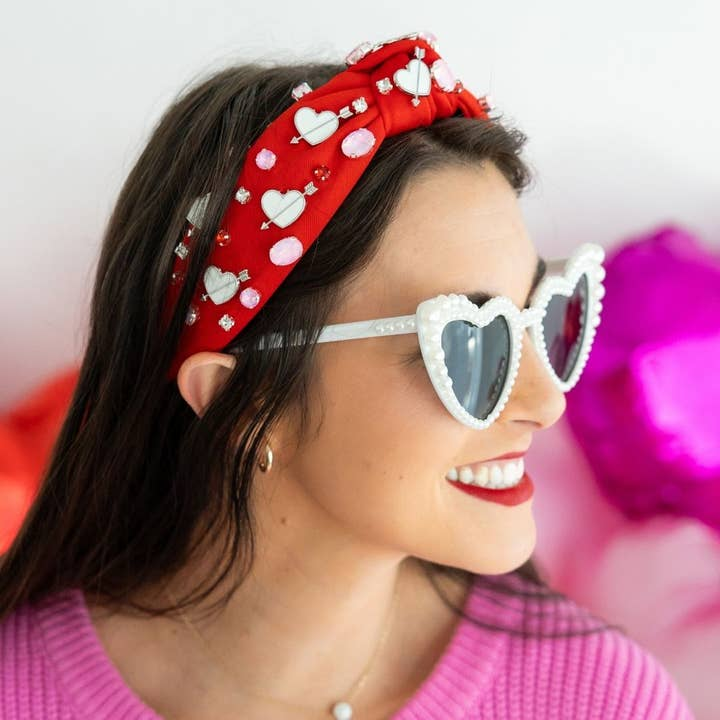 Valentine's Day Gemstone Women's Headband - Mommy and Me *Pre-Order*