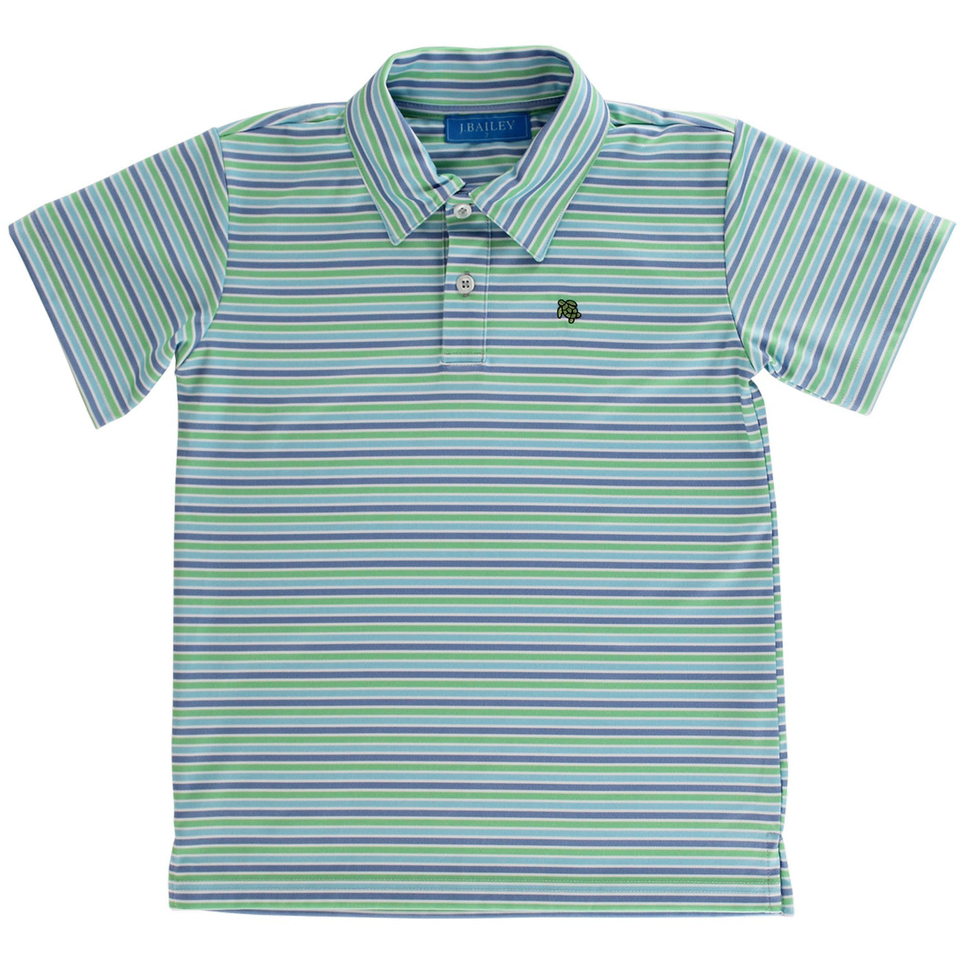 Stripe Performance Polo