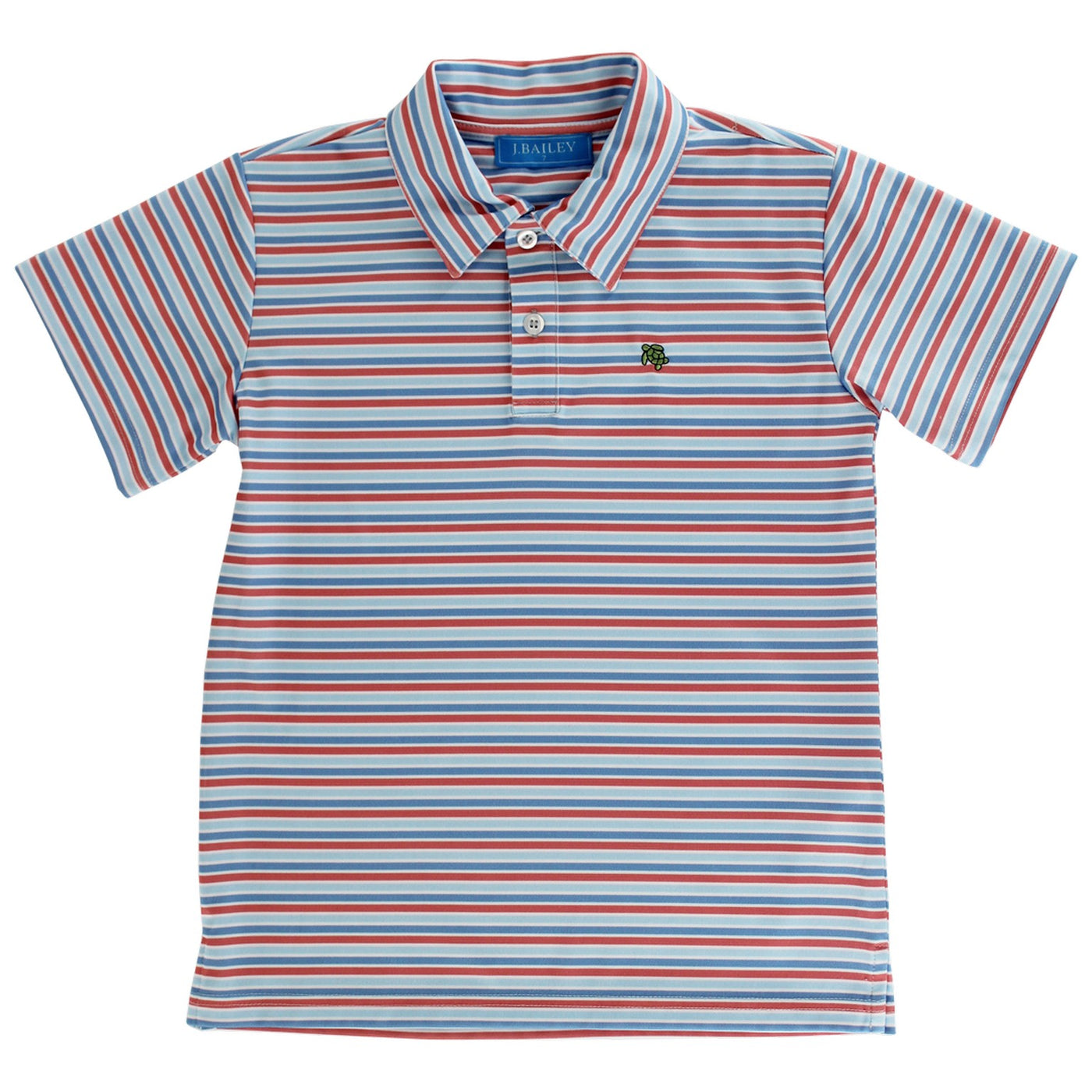 Stripe Performance Polo