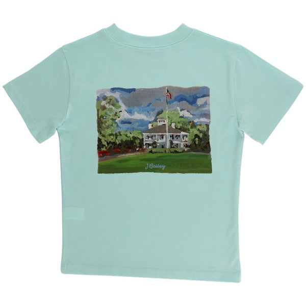 J. Bailey Logo Tee - Clubhouse on Mint