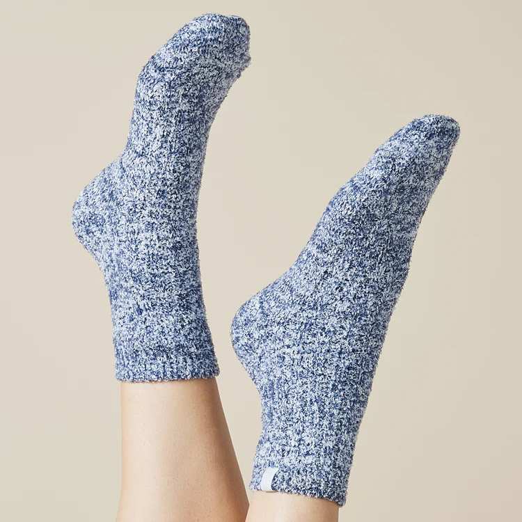 Marshmallow Crew Socks