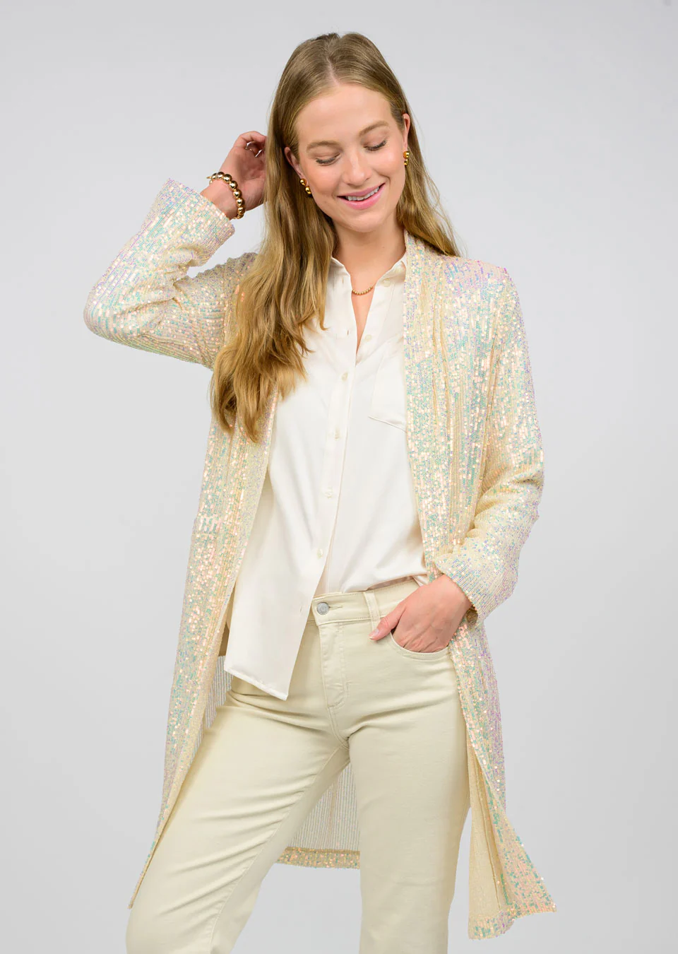 Sparkle Champagne Duster