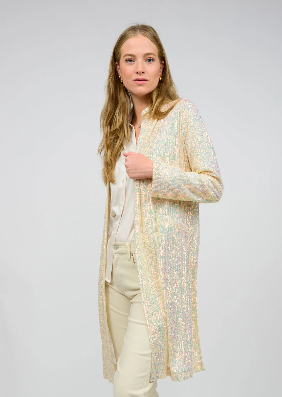 Sparkle Champagne Duster