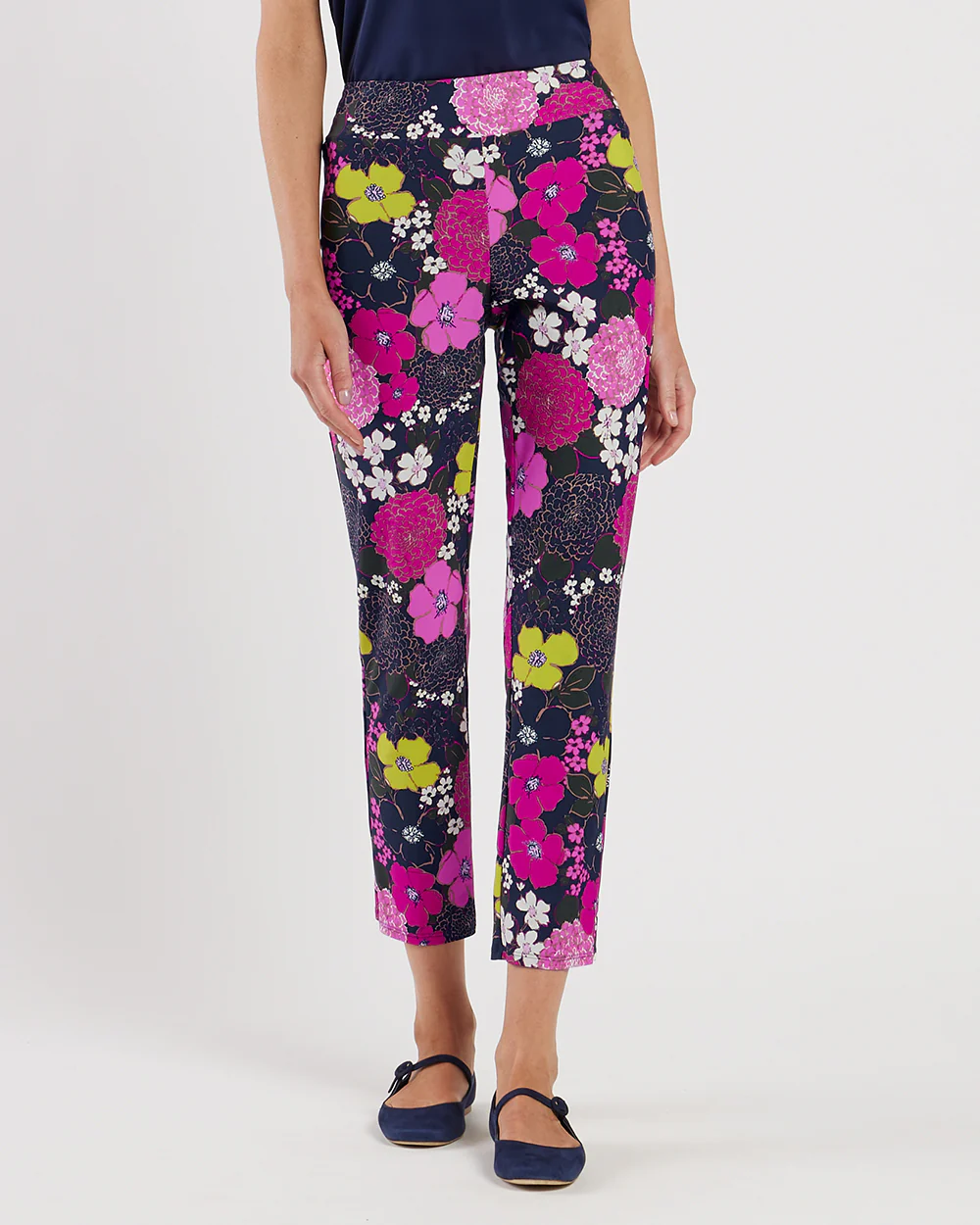 Lucia Pant Jude Cloth - Autumn Blooms Orchid