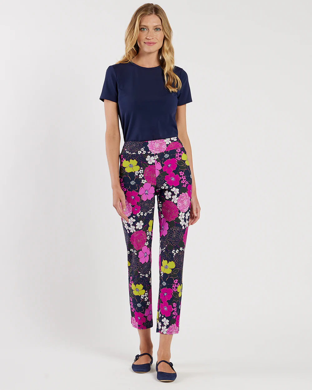 Lucia Pant Jude Cloth - Autumn Blooms Orchid