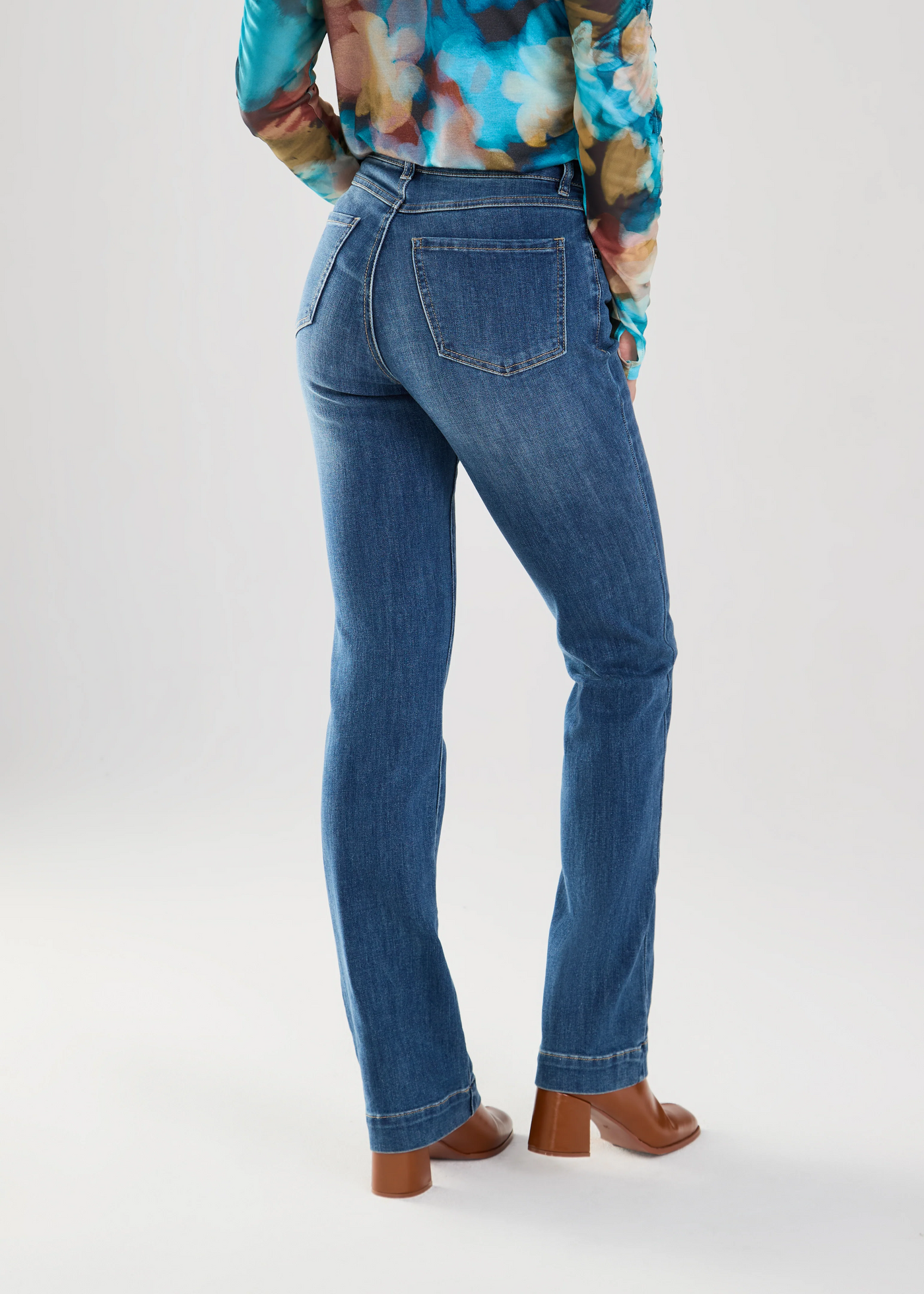 Olivia Pintuck Bootleg Denim