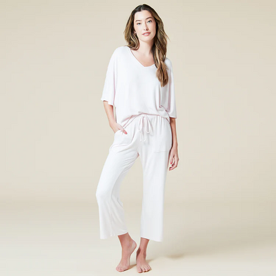 Dream Relaxed V-neck with Capri Lounge Set