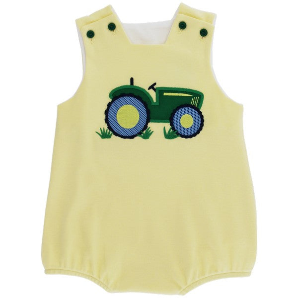 TRACTOR-KNIT INFANT BUBBLE