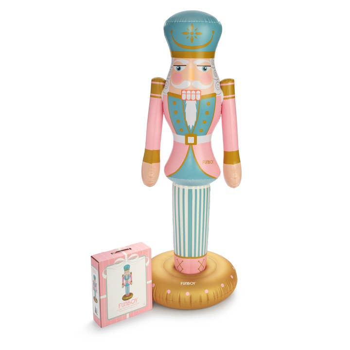 Pink Inflatable Nutcracker - 5 ft