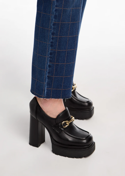 Christina Straight Ankle Denim