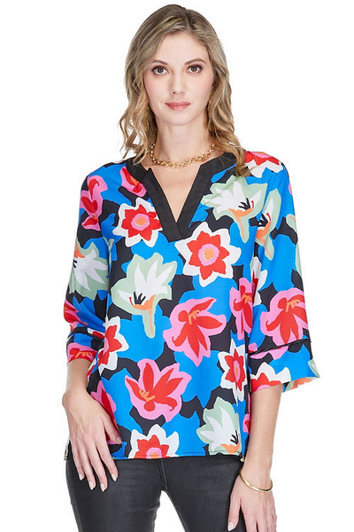 Dynamic Blossoms Tunic