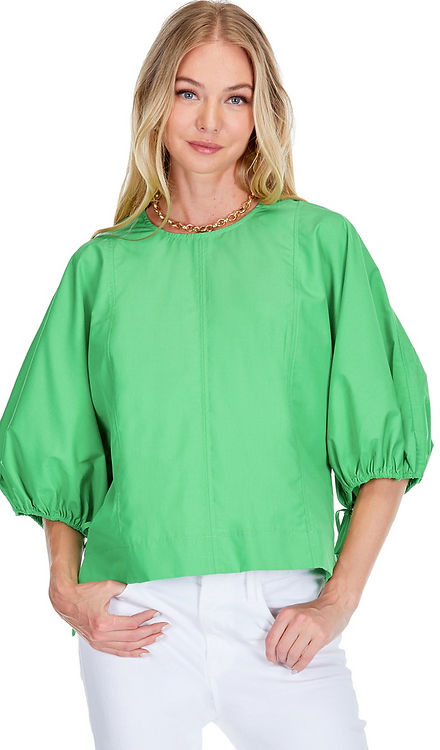 Full Sleeve Blouse - Green