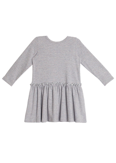 Sweater Heather Drop Waist Dress