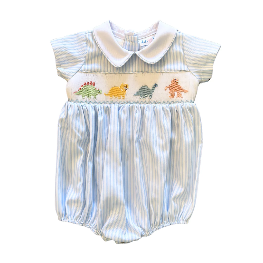 Dino Smocked Noah Bubble