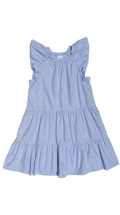 Lottie Dress in Pastel Blue
