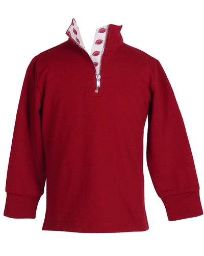 Game Day Pullover - Burgundy