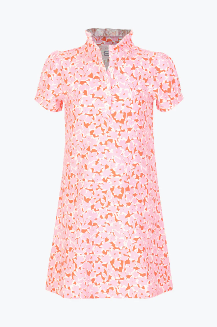 Girls Sammi Dress in Pink Bouquet