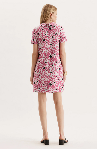 Kristen Knit Dress - Hot Pink Animal