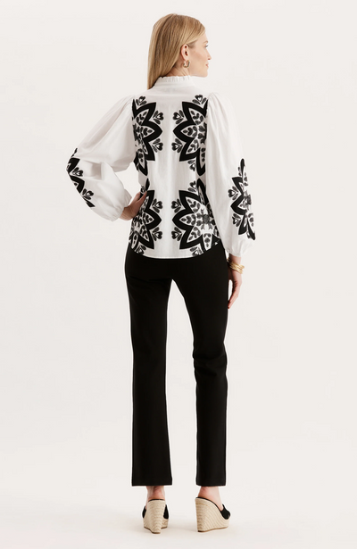 Valerie Embroidered Top