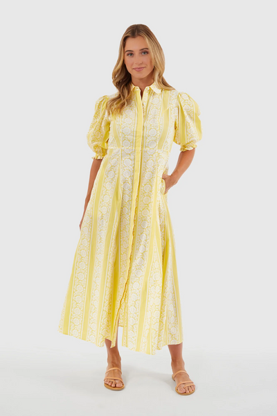 Rosie Shirt Dress, Buttercup