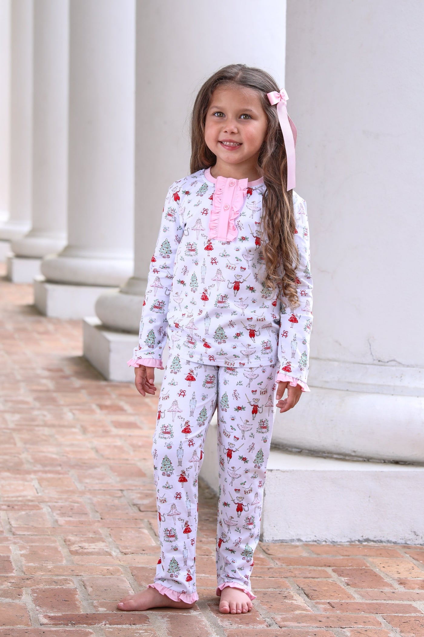 Nutcracker Ballet Ruffle Pants Set