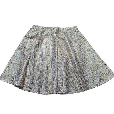 Gold Metallic Skort