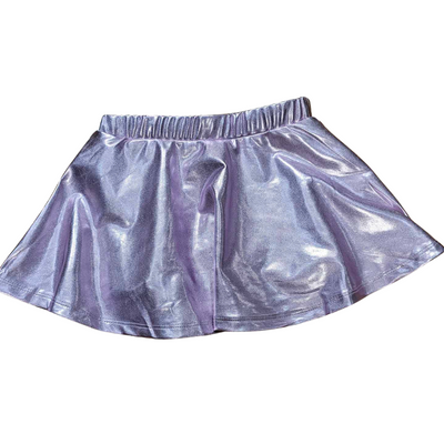 Lavender Metallic Skort