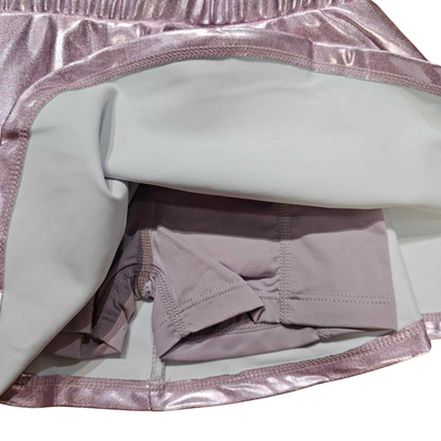 Lavender Metallic Skort