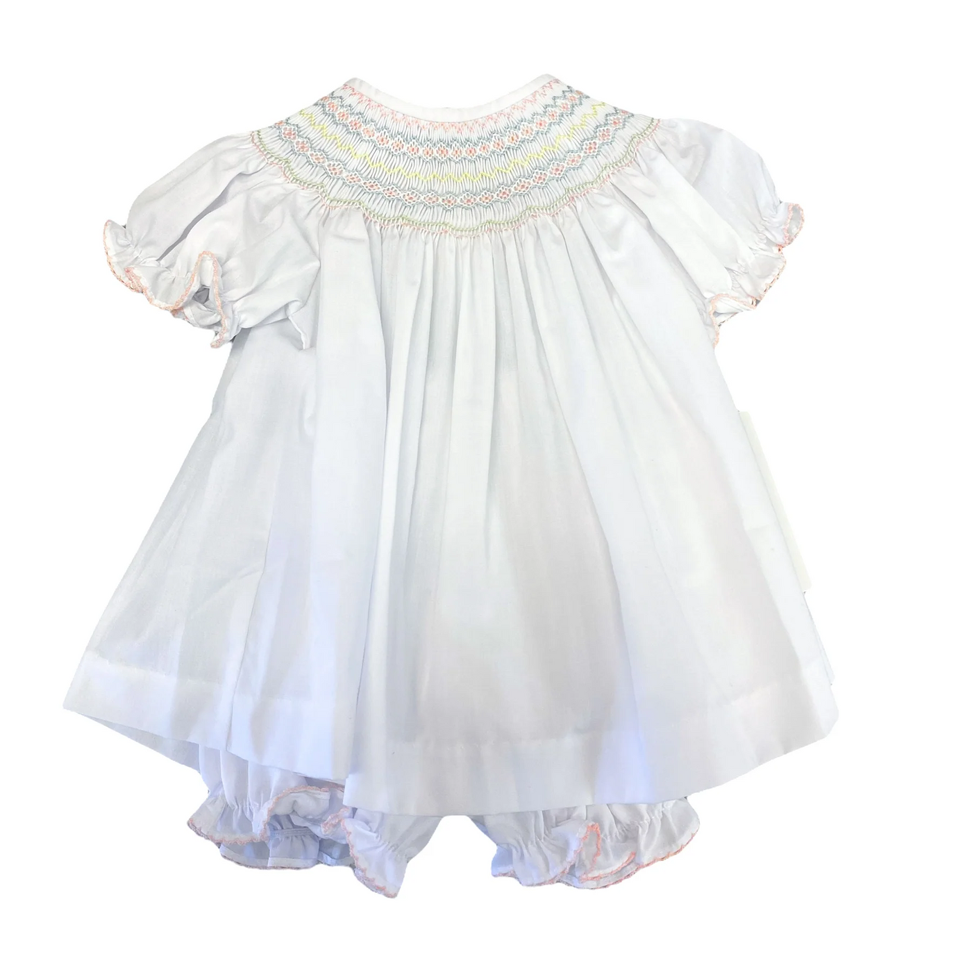 Pastel Smocked Emma Bloomer Set