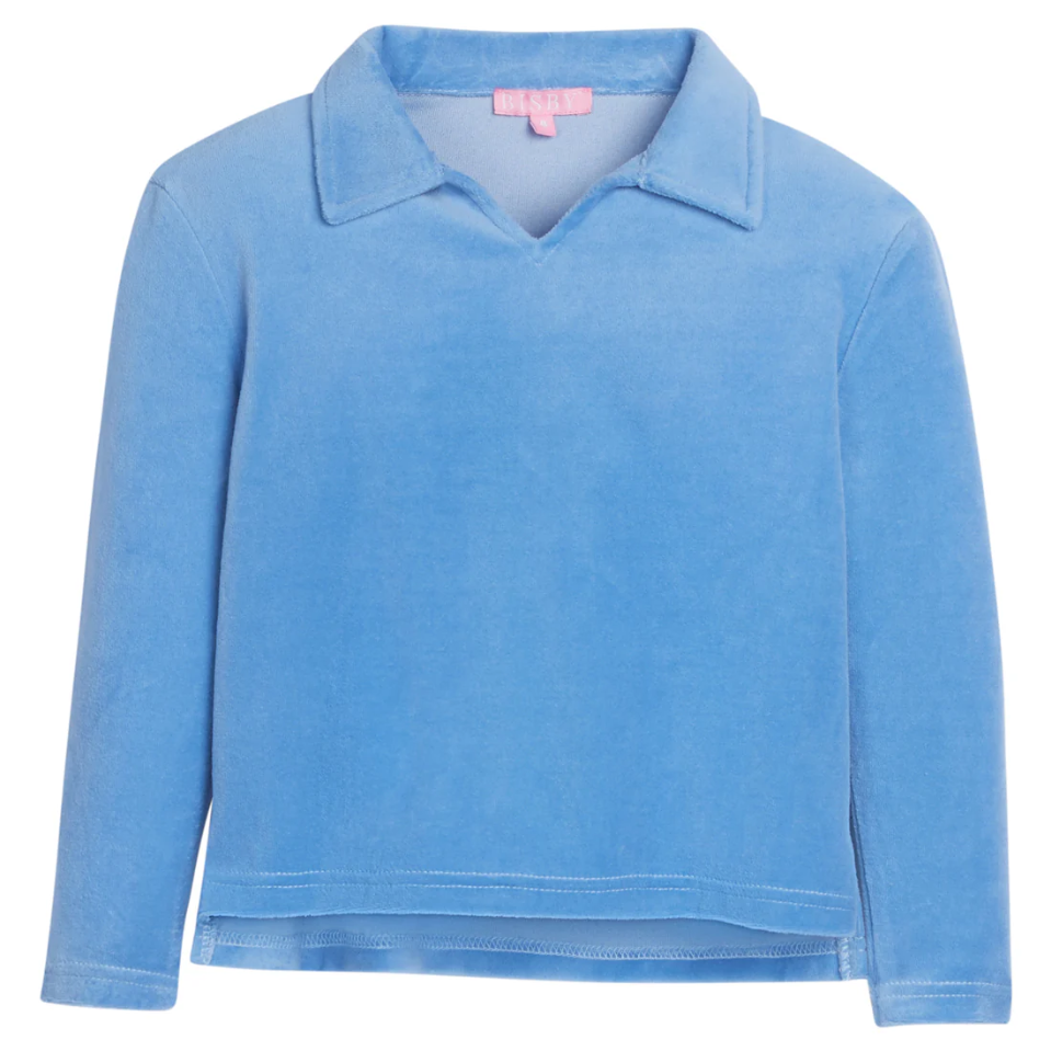 Polo Pullover - French Blue