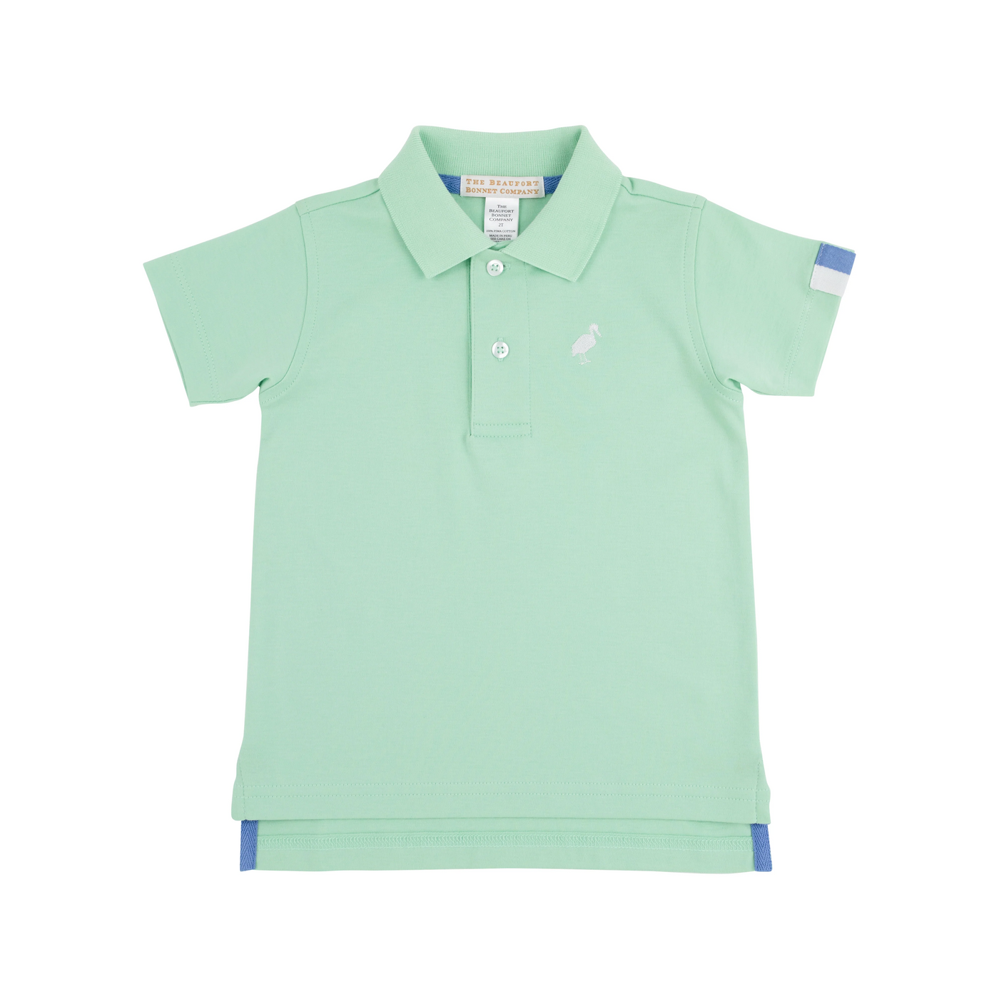 Prim & Proper Polo Grace Bay Green with Sunrise Blvd. & Worth Avenue White Stork