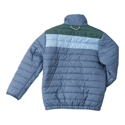 Puffer Jacket - Bluefin Blue Colorblock