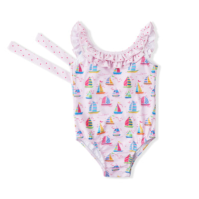 Sailboat Swimsuit UPF 50