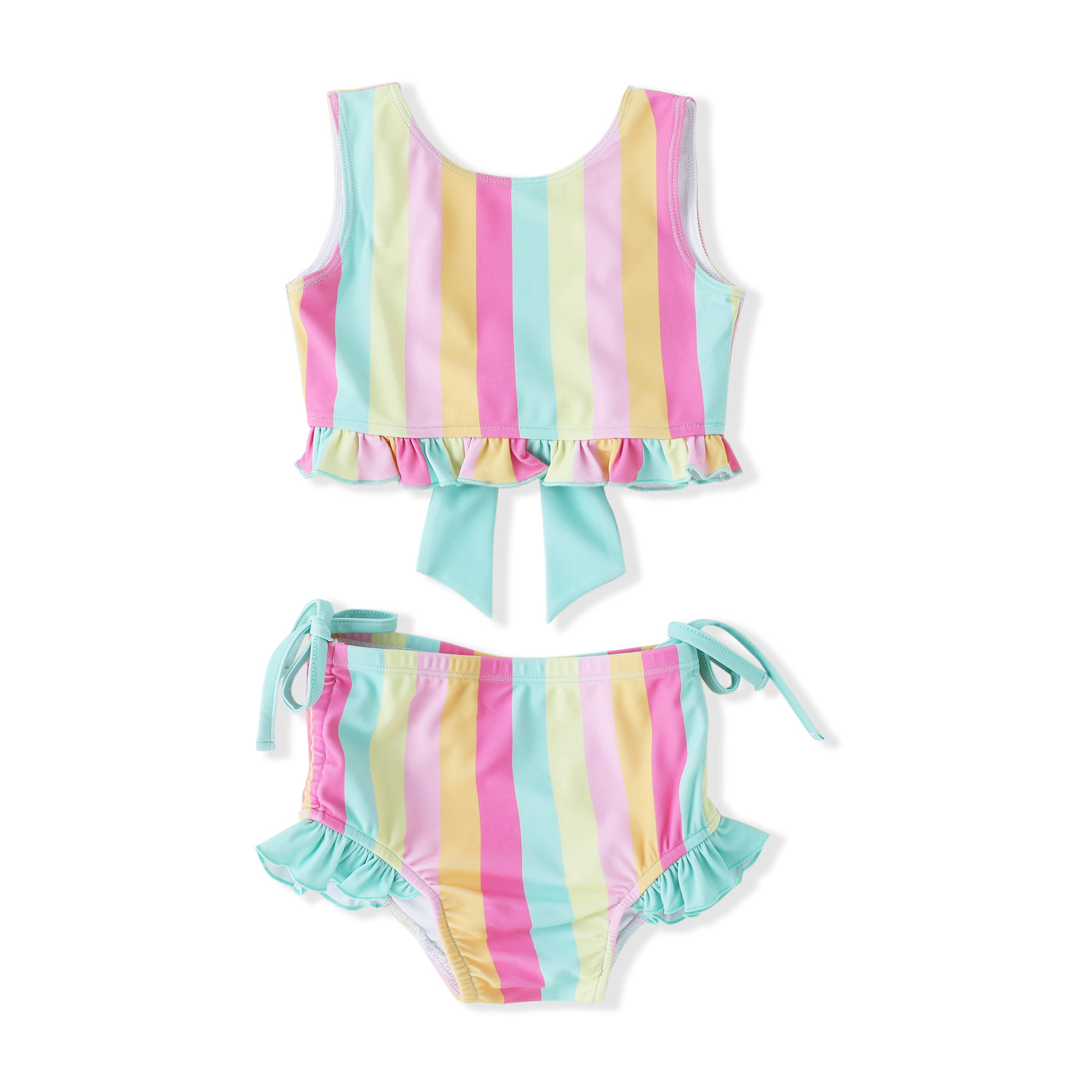 Rainbow 2pc Swim Set UPF 50