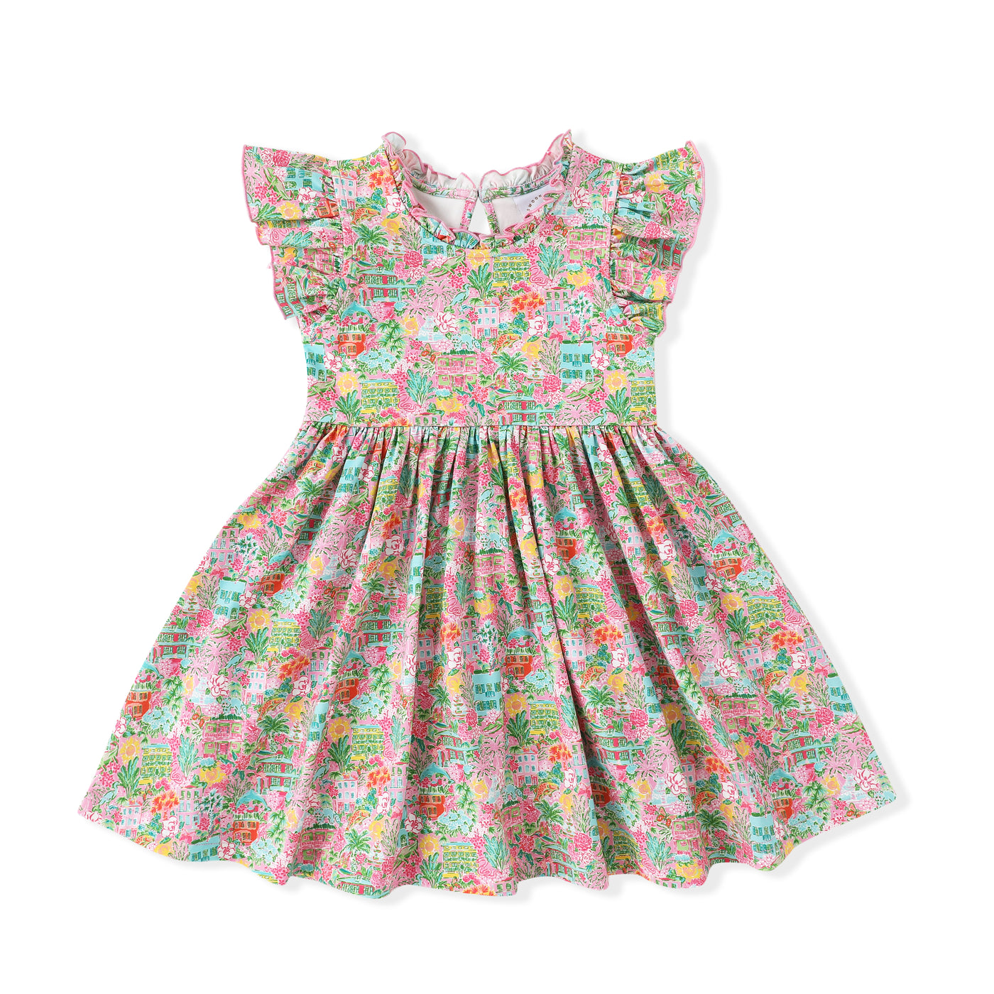 Charleston Blooms Twirl dress