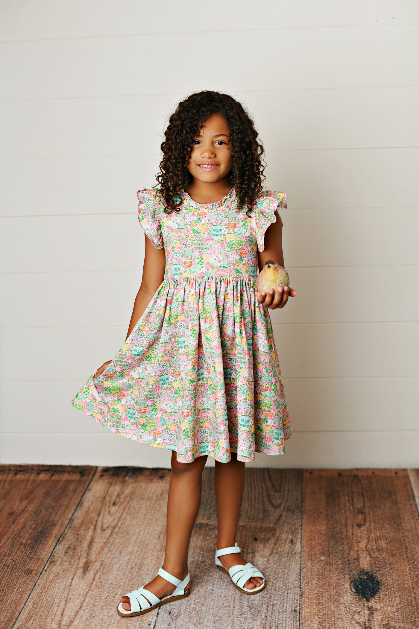 Charleston Blooms Twirl dress