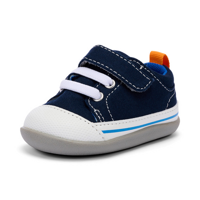 Stevie (First Walker) Navy Canvas