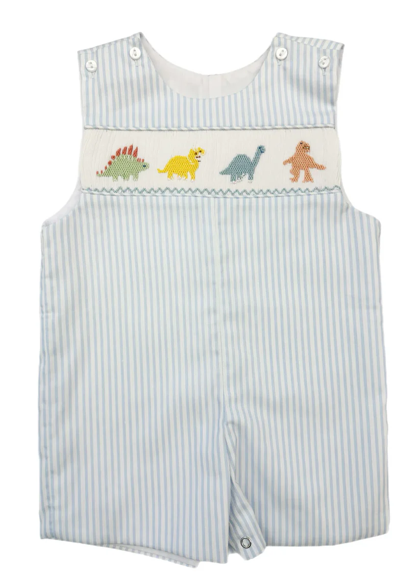 Dino Smocked Shortall