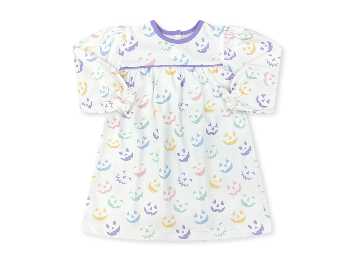 Mother May I Dress Long Sleeve Peek-A-Boo, Lexington Lavender