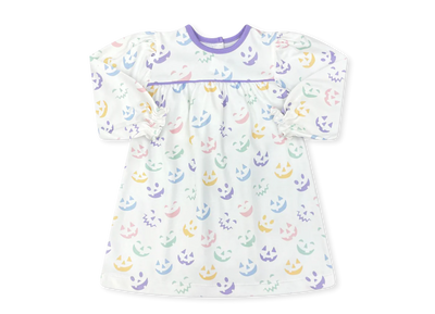 Mother May I Dress Long Sleeve Peek-A-Boo, Lexington Lavender