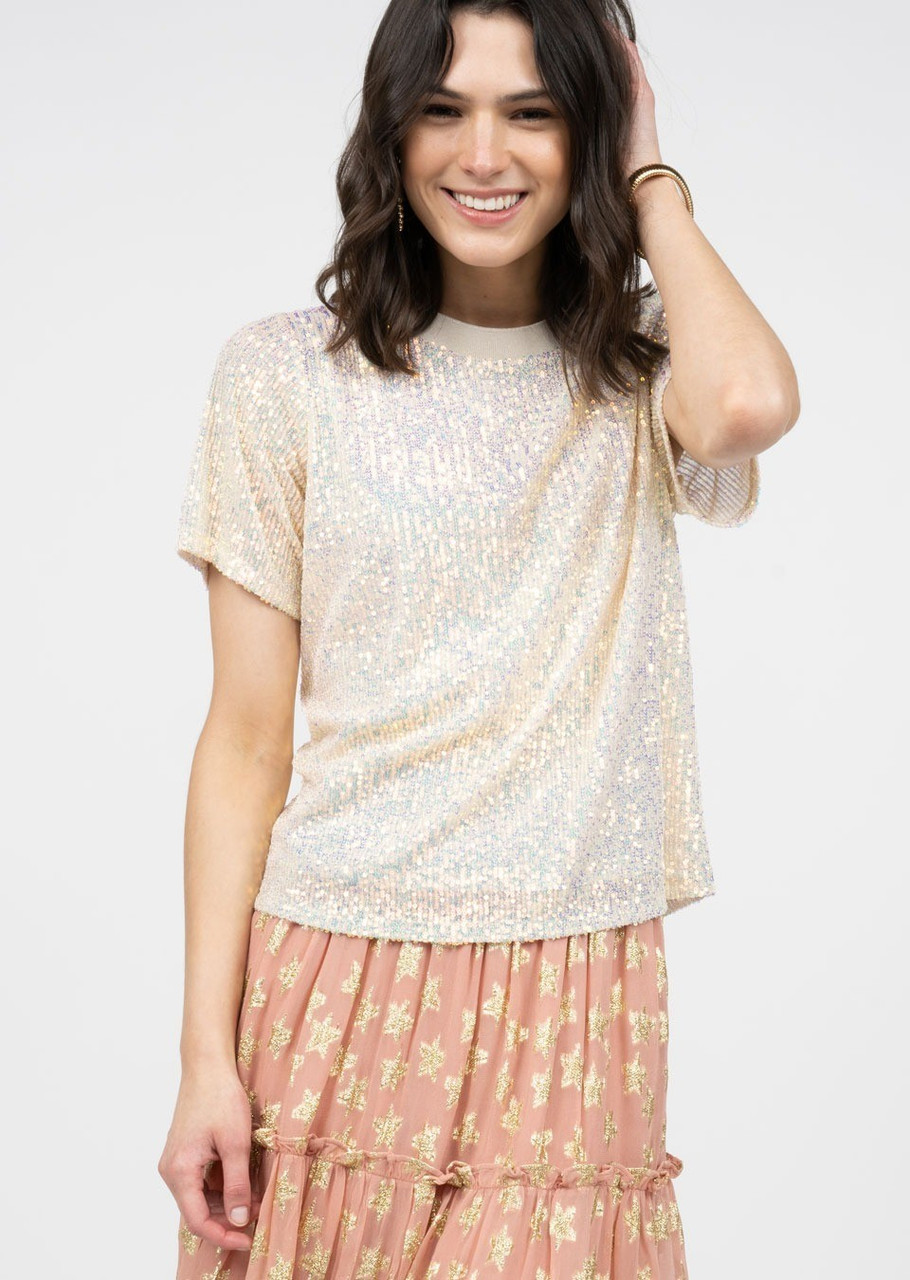 Champagne Sparkle Tee