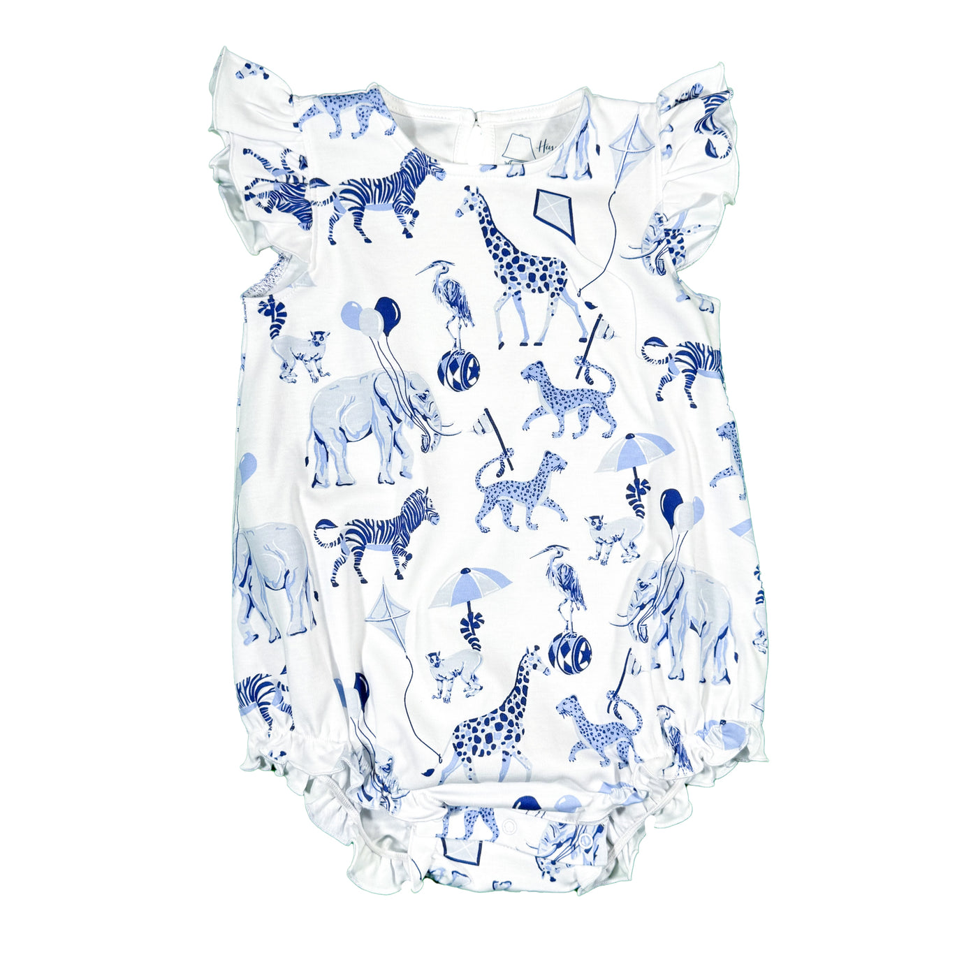 Sleeveless Classic Bubble - Chinoiserie Safari