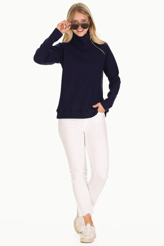 The Bowen Sweatshirt in SuperSoft Navy