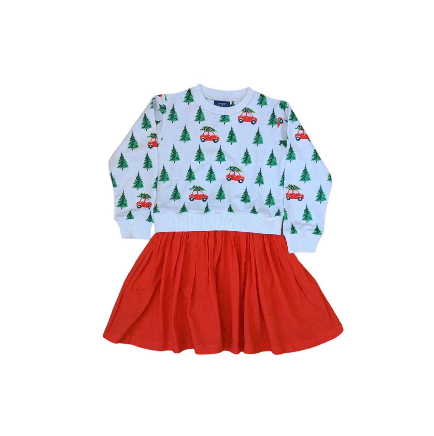 Sweatshirt Dress - Bring Home the Tree