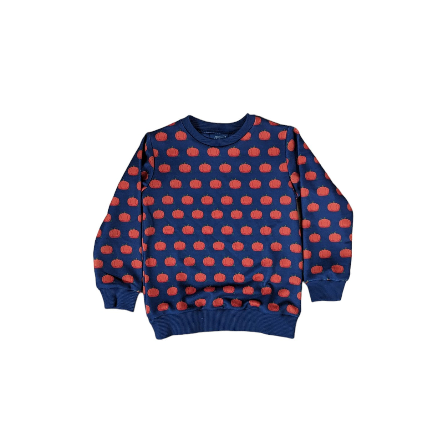 Sweatshirt - Navy Pumpkins