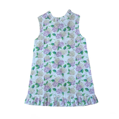 Bow Back Shift Dress - Hydrangea
