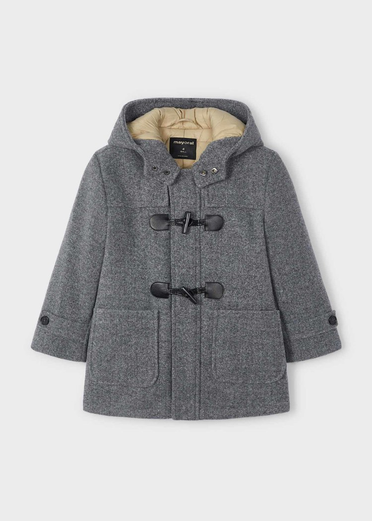 Toggle Coat - Heather Ash