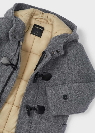 Toggle Coat - Heather Ash