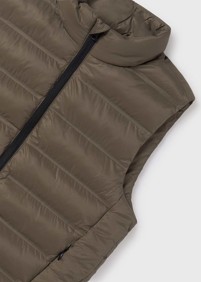 Puffer Vest - Bark